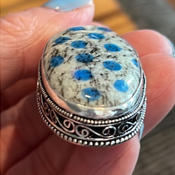 #498 K2 Handcrafted Pendant In An Antique Setting NWOT - Picture 11 of 16